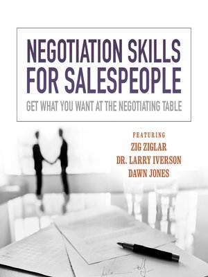 cover image of Negotiation Skills  for Salespeople